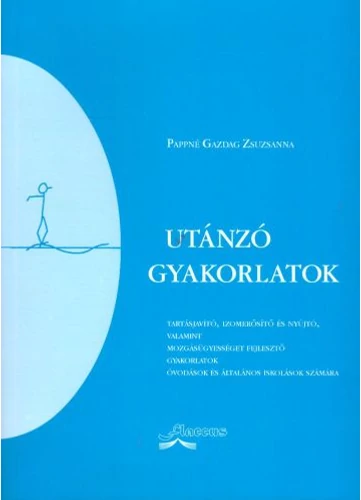 Utánzó gyakorlatok tankönyv borító - Pappné Gazdag Zsuzsanna