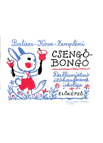Csengő-bongó tankönyv borító - Balázs Oszkár - Kósa Gábor - Zempléni László