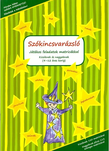 Szókincsvarázsló - Játékos feladatok matricákkal 