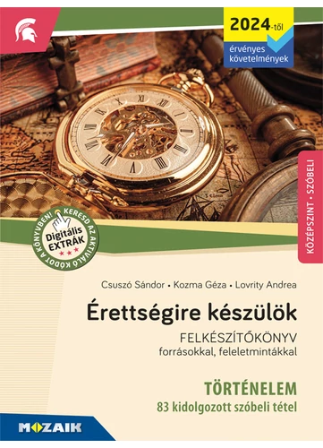 Érettségire készülök - Történelem - Középszint, szóbeli (MS-3323U)