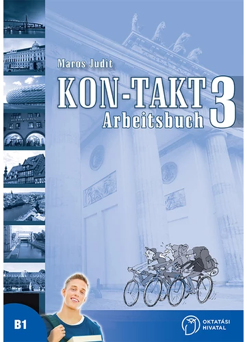 KON-TAKT 3. Arbeitsbuch (OH-NEM11M) tankönyv borító - Maros Judit