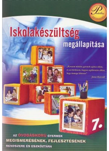 Iskolakészültség megállapítása (PD-907) tankönyv borító - Kissné Takács Erika-Rákóczi Zoltánné