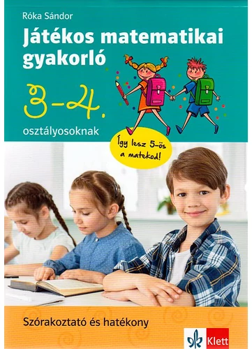 Játékos matematika gyakorló 3-4. osztályosoknak
