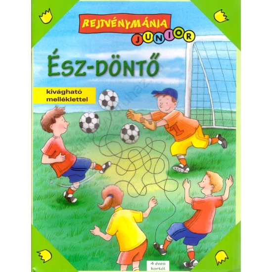 Ész-döntő 4 éves kortól kivágható melléklettel (DI-454206) 