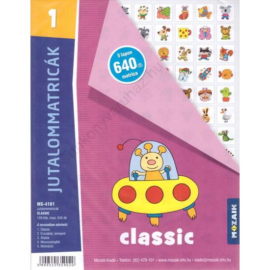 Jutalommatricák -Classic (MS-4181)