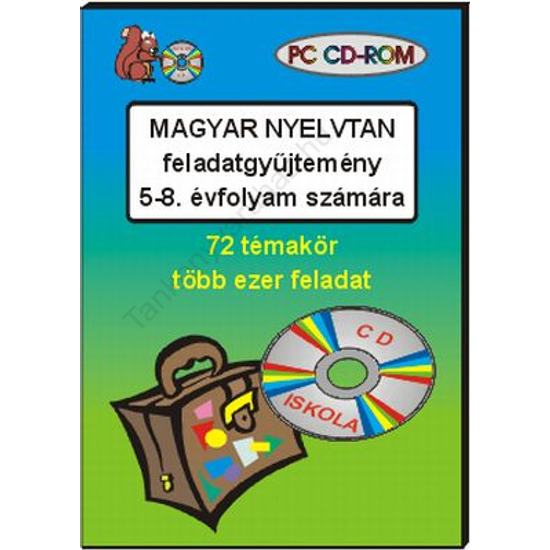 Magyar nyelvtan feladatgyűjtemény 5-8. évfolyam számára, CD-ROM