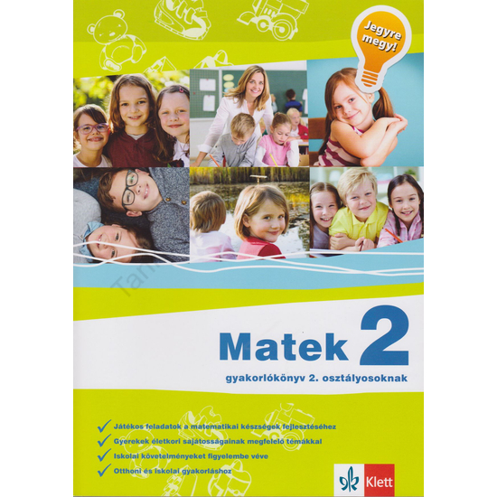 Jegyre megy! - Matek 2.  gyakorlókönyv 2. osztályos tanulóknak