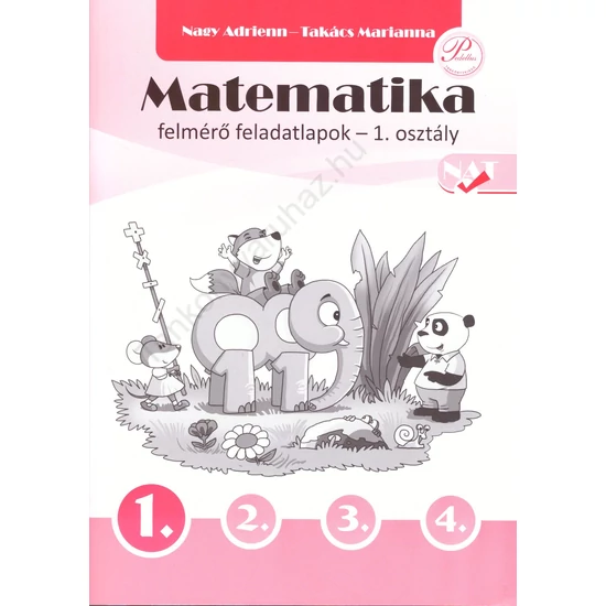 Matematika felmérő feladatlapok 1. osztály (PD-455)