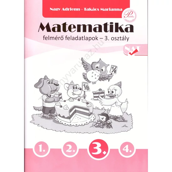 Matematika felmérő feladatlapok 3. osztály (PD-457)