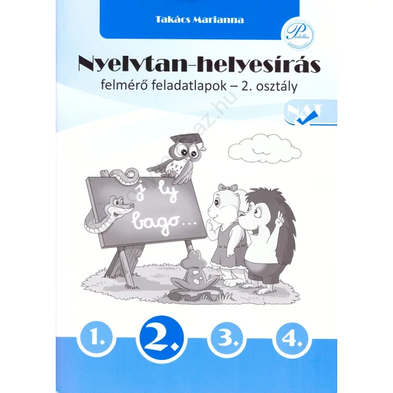 Nyelvtan-helyesírás felmérő feladatlapok 2. osztály (PD-464)