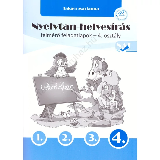 Nyelvtan-helyesírás felmérő feladatlapok 4. osztály (PD-466)