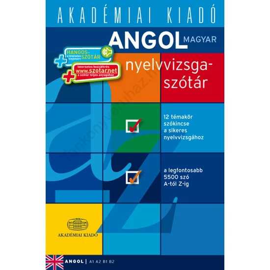 Angol nyelvvizsgaszótár+audio