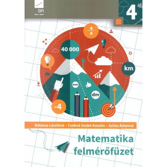 Matematika felmérőfüzet 4.évfolyam (AP-040841)