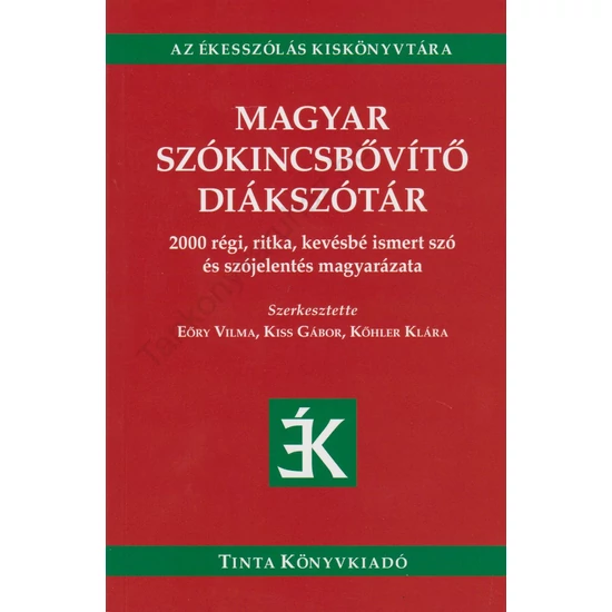 Magyar szókincsbővítő diákszótár