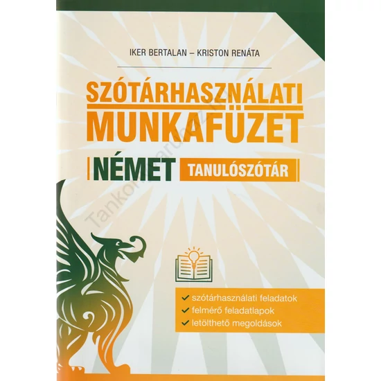 Szótárhasználati munkafüzet - Német tanulószótár (MX-1354)
