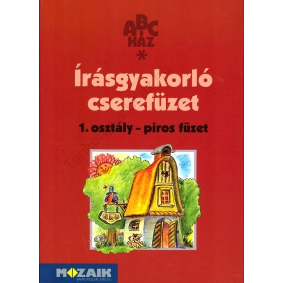 Írásgyakorló cserefüzet 1. - Piros füzet  (MS-1490U)