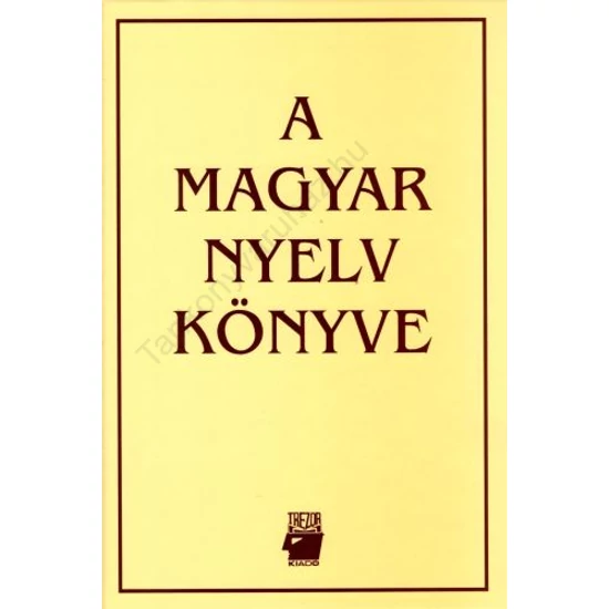 A magyar nyelv könyve