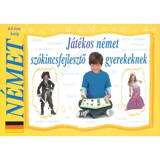 Játékos német szókincsfejlesztő gyerekeknek