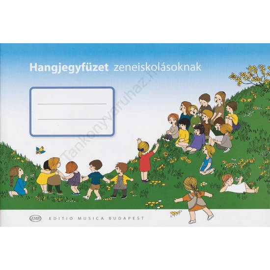 Hangjegyfüzet zeneiskolásoknak (Z. 20 080)