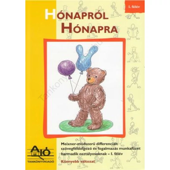 Hónapról hónapra munkafüzet 3. osztály-1. félév