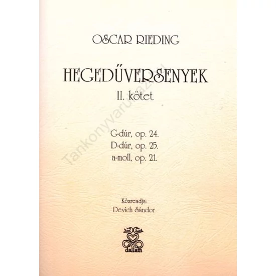 Hegedűversenyek II. kötet