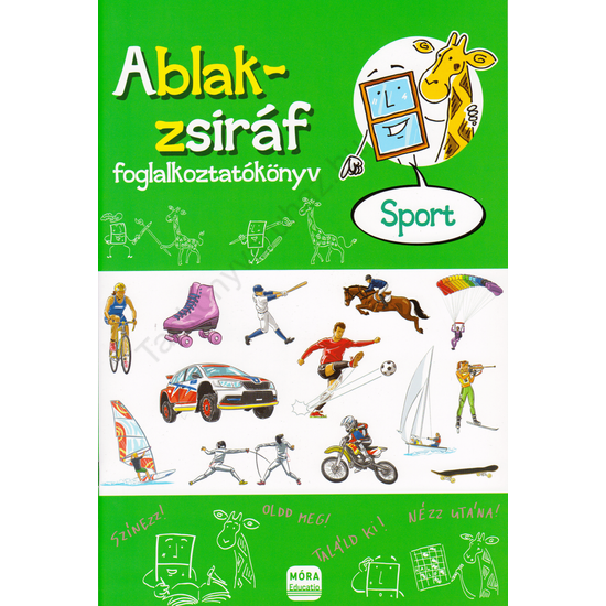 Ablak-zsiráf foglalkoztatókönyv - Sport