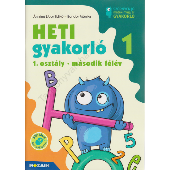 Heti gyakorló 1. osztály második félév (MS-1132)