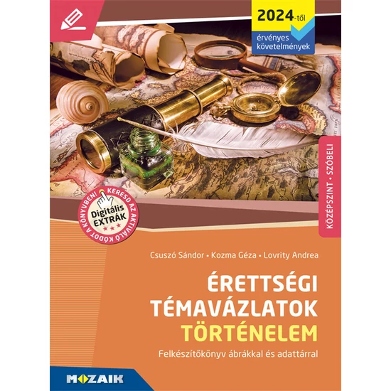 Érettségi témavázlatok történelem  középszint szóbeli  (MS-3324U)