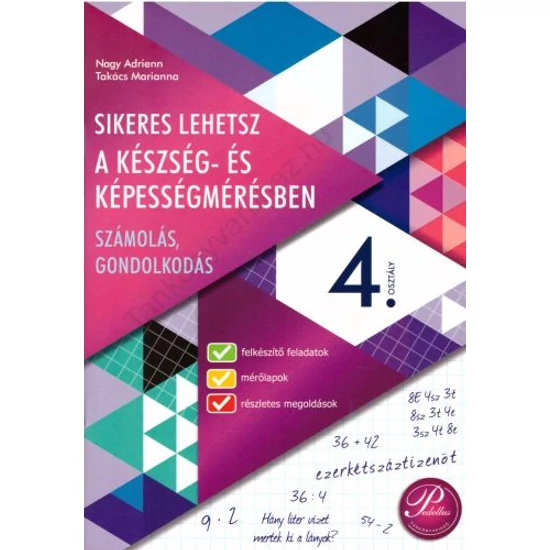 Sikeres lehetsz a készség- és kompetenciamérésben – Számolás, gondolkodás 4. osztály (PD-481)