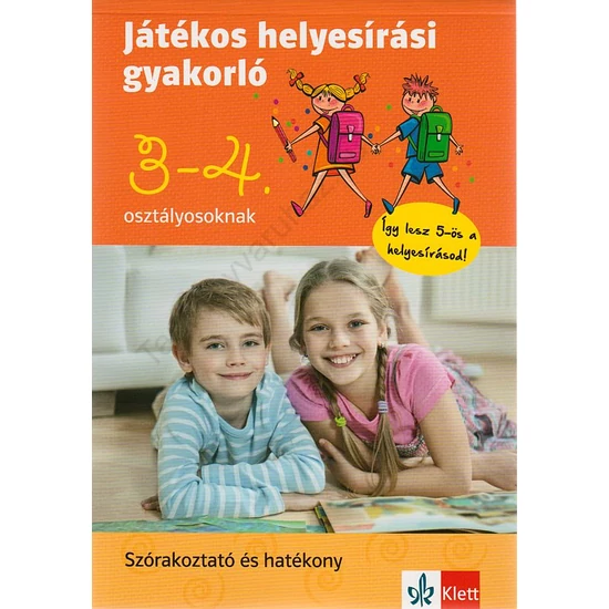 Játékos helyesírási gyakorló 3-4. osztályosoknak