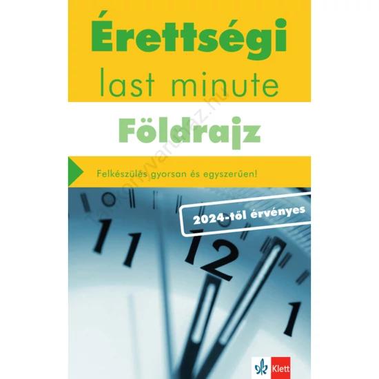 Érettségi – Last minute – Földrajz