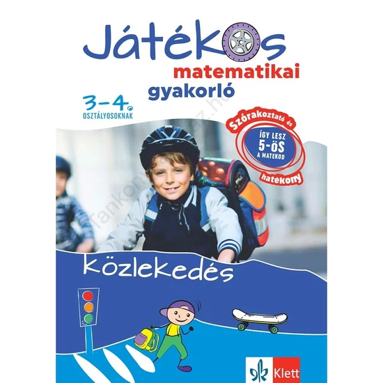 Játékos matematika gyakorló - Közlekedés 3-4. osztályosoknak